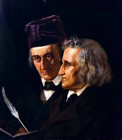 Los hermanos Grimm: Jacob Grimm (1785-1863); Wilhelm Grimm (1786-1859)