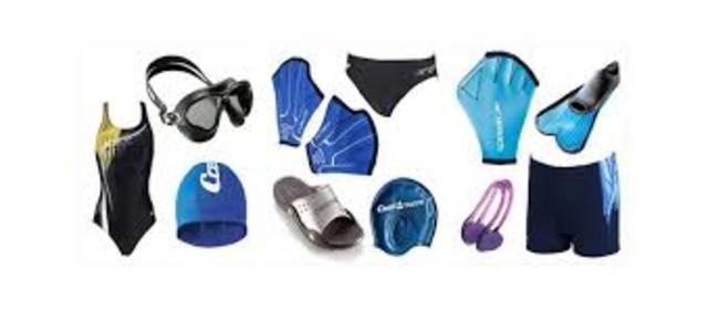 vestimenta de la natación