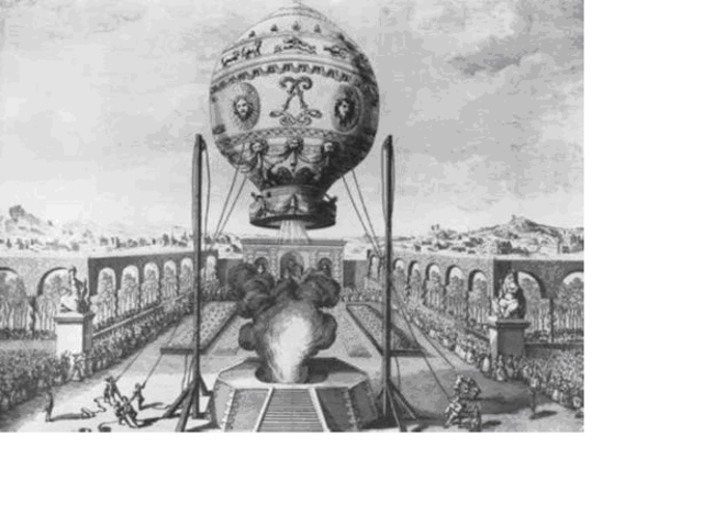 Los hermanos Joseph y Etienne Montgolfier