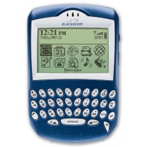 Blackberry's first integrated phone.