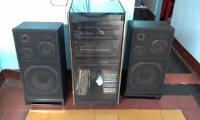 equipo de sonido de elp