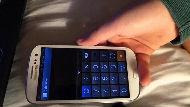 Calculators in Cell Phones