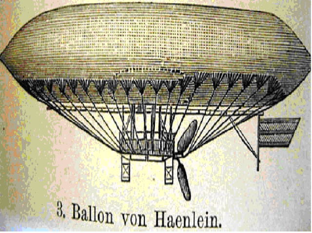 El Dirigible atado a la tierra.