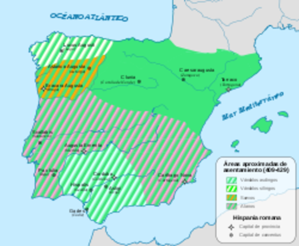 Invasión de los visigodos (Germanica)