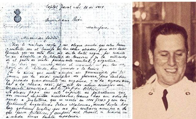 Documento secreto de Perón.