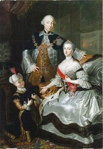 Married Peter III of Russia
