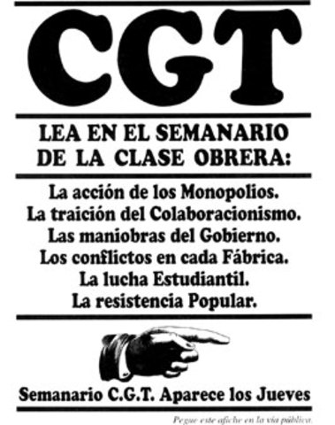 Plan de Lucha de la CGT.