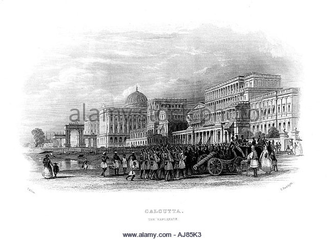 British Troops Occupy Calcutta India