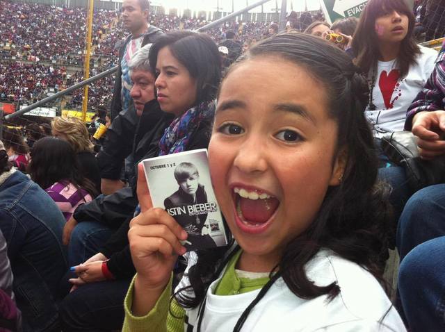 Mi primer concierto de Justin Bieber