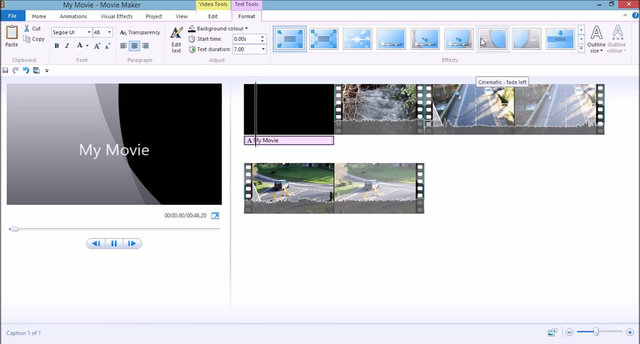 MS Movie Maker