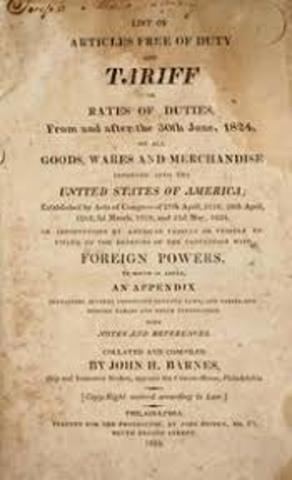 The Tariff of 1824