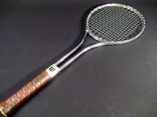 First Steel Tennis Racket is Produced