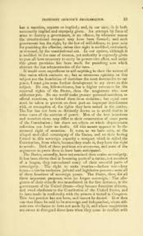 Jackson's Proclamation Against Nullification