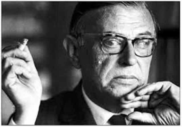 LA OBRA FILOSÓFICA DEL FRANCÉS JEAN-PAUL SARTRE, CUYO TEXTO MÁS IMPORTANTE ES EL SER Y LA NADA