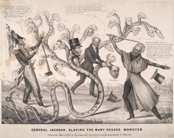 Jackson removes federal deposits