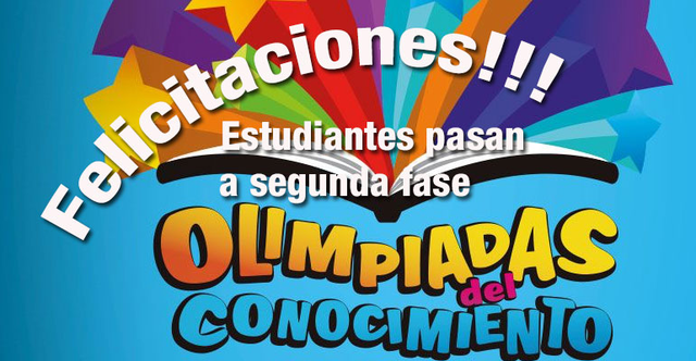 Fui alas olimpiadas del conocimiento.