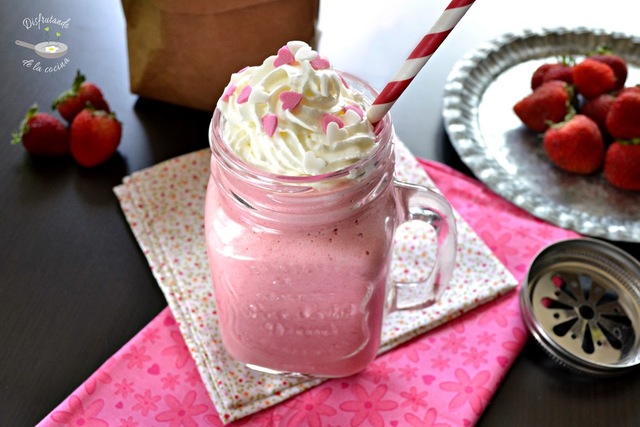 Batido de fresa