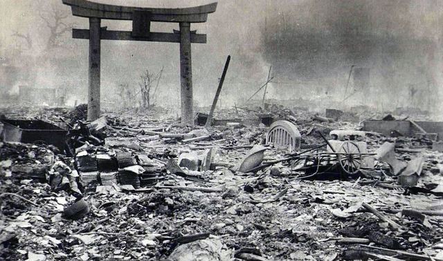 Bombardeo en Japón