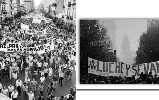 Paro. Pan, Paz y Trabajo.