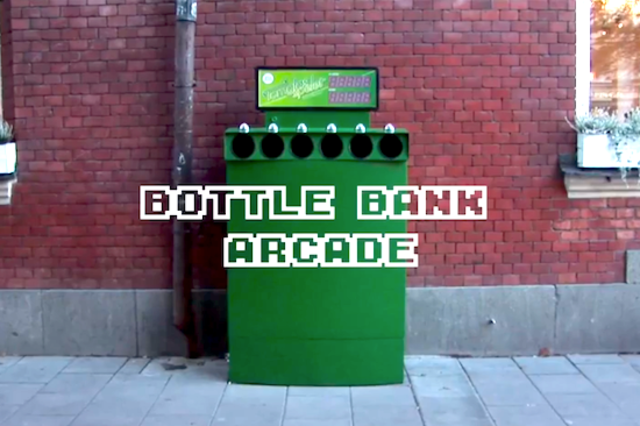Bottle Bank Arcade Sweden