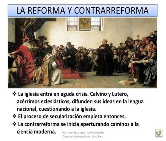 REFORMA Y LA CONTRAREFORMA