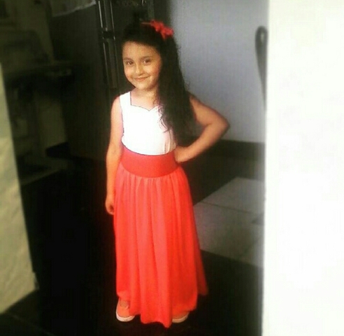 Mi primera presentación de teatro.