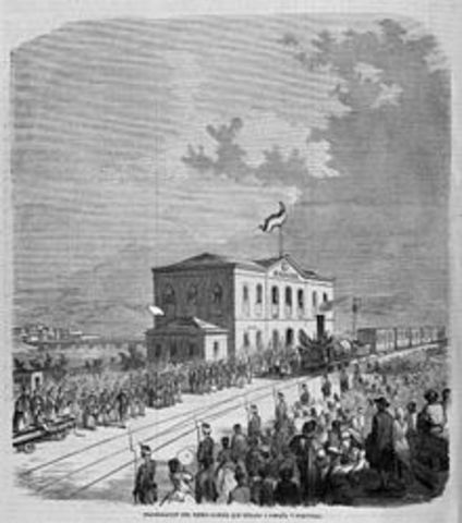 Primera línea férrea