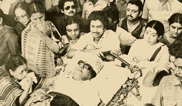 Death of MGR leaves a void in TN politics