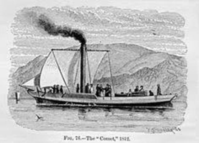 First commercial steam boat