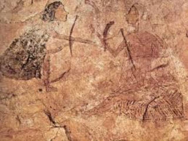 rotstekeningen Zuid-Algerije over veeteelt