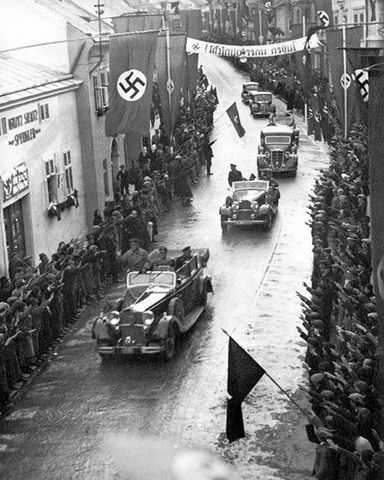 Germany Marches Into Austria