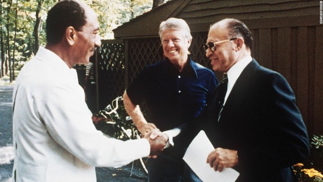 The Camp David Accords are signed