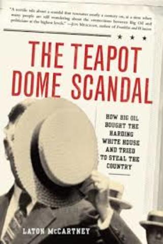 Tea Pot Dome Scandal