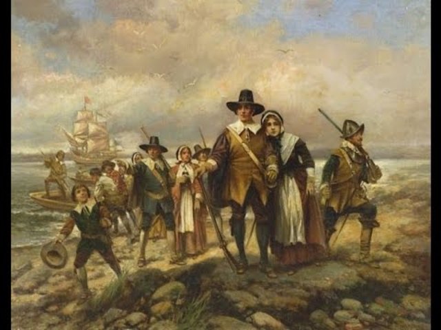 Mayflower and the pilgrims 1621