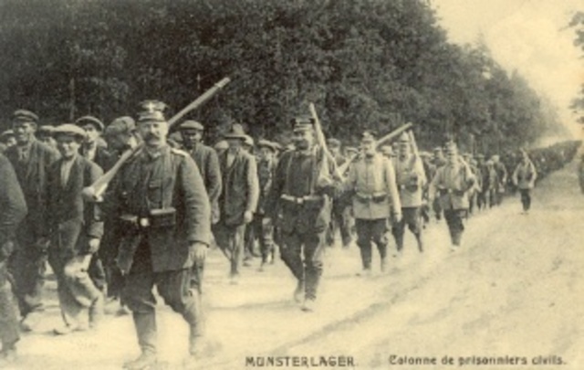 BELGIANS DEPORTED TO GERMANY AS FORCED LABOR