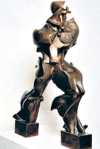 U. Boccioni, Forme uniche della continuità nello spazio, 1913