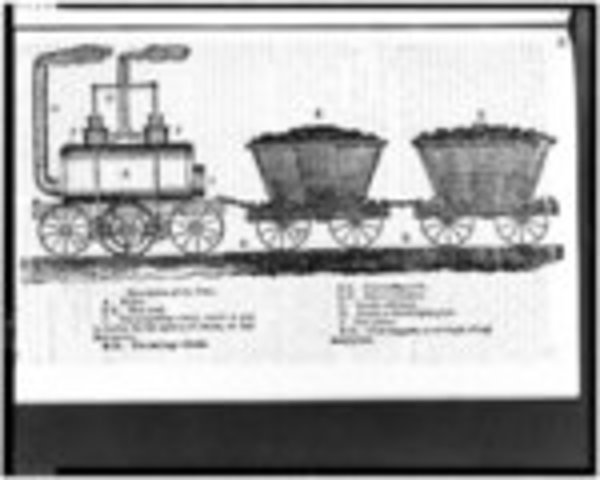 Steam Powered Locomotive Running