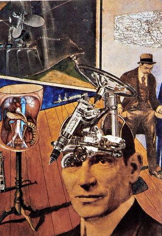 Haussmann, Tatlin a casa sua, 1925