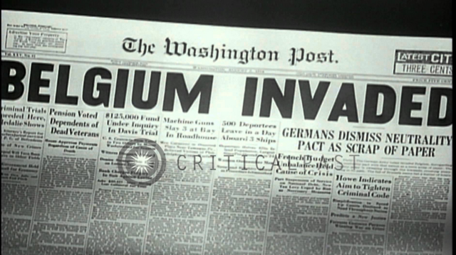 The start of The Western Front: