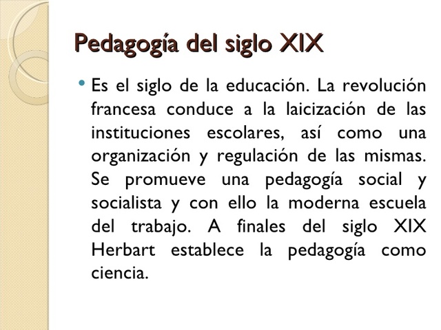 Siglo XIX.