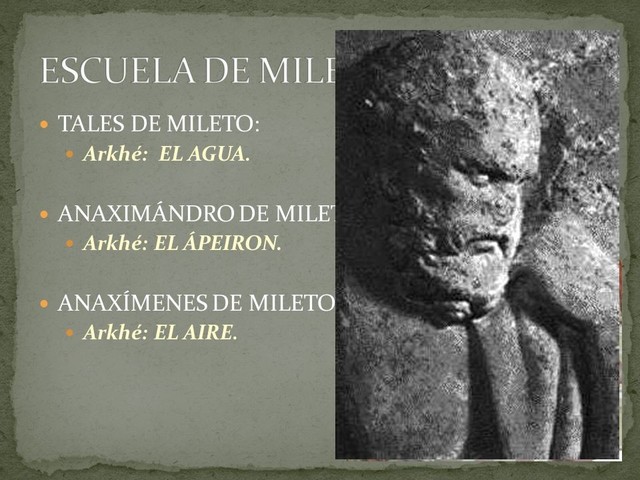 LA ESCUELA DE MILETO