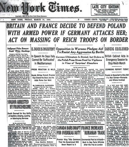 One of the first failed attempt to stop the Nazi's