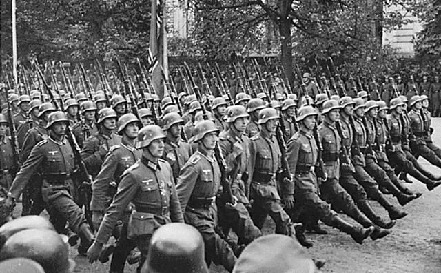 Germans assemble invasion fleet