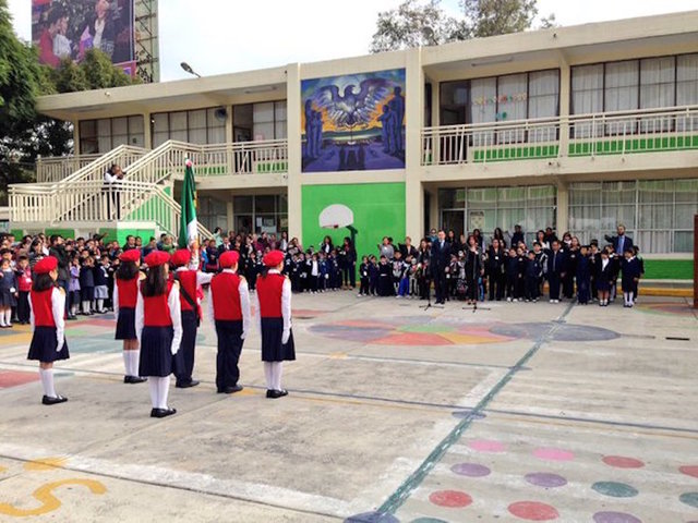 I started elementary school