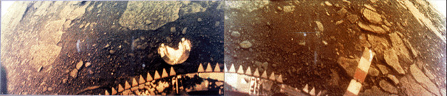 Venera 13 lands on Venus