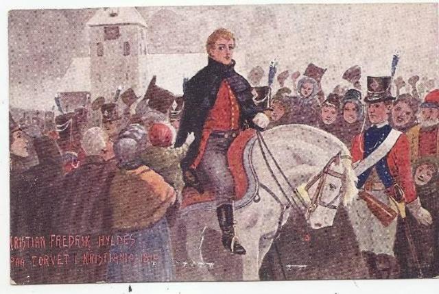 Kristian Fredrik forlot Norge i stillhet