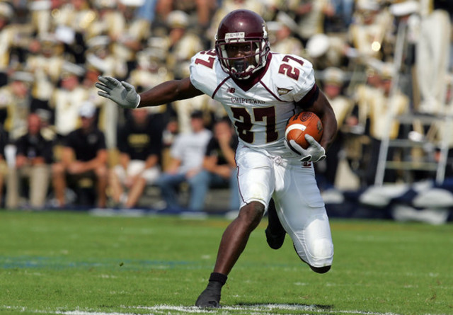 Antonio Brown played 4 years for his college Central Michigan University