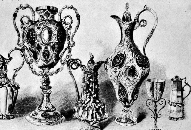 Argenteria, in mostra all’Esposizione Universale di Londra, 1851