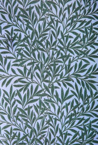 W. Morris, Carta da parato, Salice, 1874