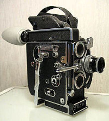 who invented the motion picture camera